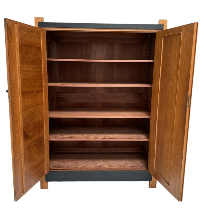 Art Deco Modernist Armoire or Wardrobe by Hendrik Wouda for Pander, 1924